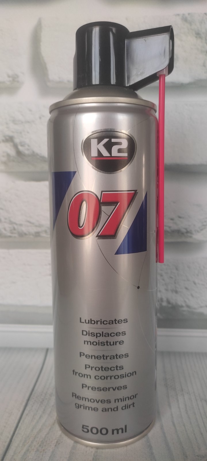 07-Багатофункційна проникаюча змазка 500 мл К2